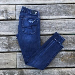 American Eagle Distressed Jeggings
